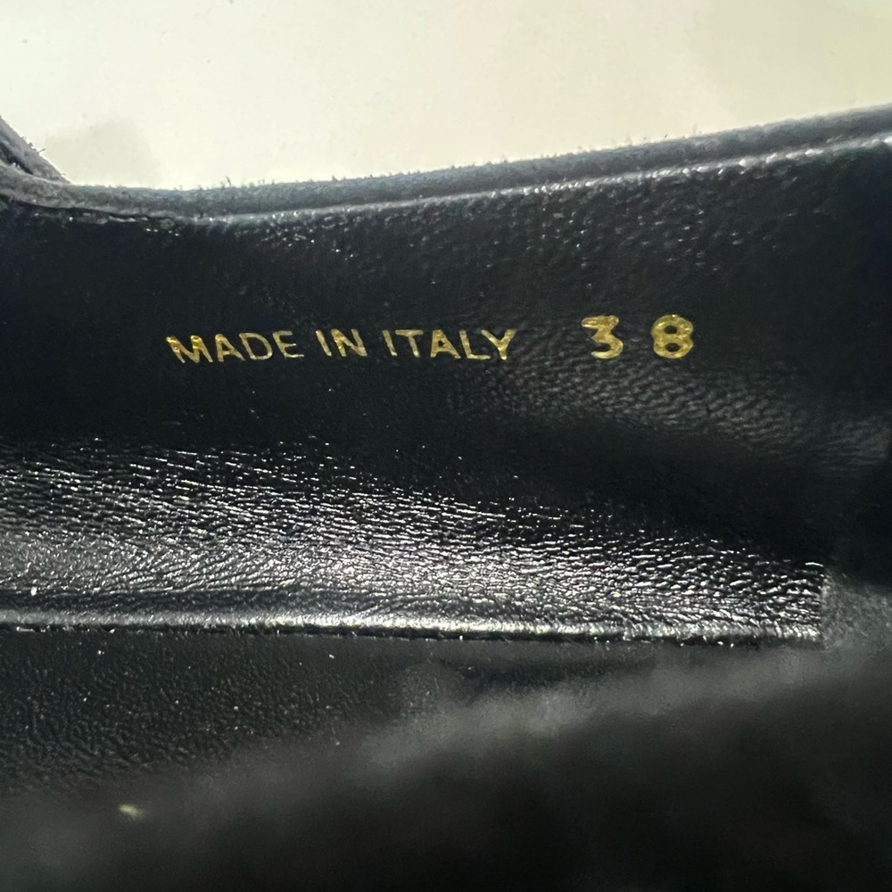 PRADA
Crystal Saffiano Dual Mary Jane Ballerina Flats - Picture 11 of 13